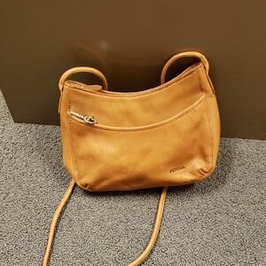 Vintage Leather  Fossil Crossbody